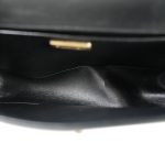 Black Gold Python Lambskin Old Medium Boy Bag Aged Gold Hardware - Image 14