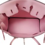 Birkin 25 Rose Sakura Swift Palladium Plated D Stamp - Image 11
