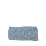 Sky Blue Denim Monogram Nano Speedy - Image 12