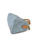 Sky Blue Denim Monogram Nano Speedy - Image 13