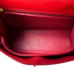 Kelly Sellier 25 Rouge Casaque Epsom Gold Plated T Stamp - Image 10