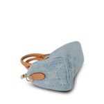 Sky Blue Denim Monogram Nano Speedy - Image 16
