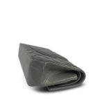 Dark Grey Lambskin Quilted Classic Flap Medium LGHW - Image 8