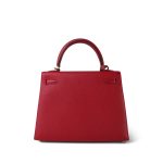 Kelly Sellier 25 Rouge Casaque Epsom Gold Plated T Stamp - Image 12