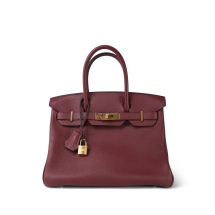 Birkin 30 Rouge H Veau Togo Gold Plated Y Stamp