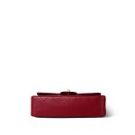 Red Lambskin Quilted Classic Flap Small GHW - Image 3