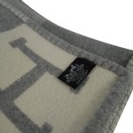Avalon Blanket Ecru / Gris Clair - Image 6