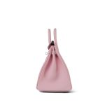Birkin 25 Rose Sakura Swift Palladium Plated D Stamp - Image 3