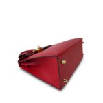 Kelly Sellier 25 Rouge Casaque Epsom Gold Plated T Stamp - Image 17