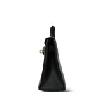 Mini Kelly 20 Noir Chèvre Gold Plated A Stamp - Image 16