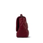 20A Red Lambskin Quilted 19 Flap Small Mixed Hardware - Image 3