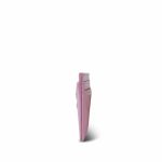 22S Pink Lambskin Quilted 19 Card Holder SHW - Image 2