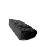 Black Caviar Quilted Medium Classic Flap Gold Hardware - Image 8