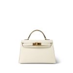 Mini Kelly Sellier Nata Epsom Gold Plated Y Stamp - Image 3
