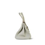 Shoulder Birkin 42 Gris Perle Clemence Palladium Plated [O] Stamp - Image 3