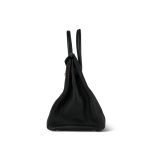 Birkin 30 Noir Togo Gold Plated A Stamp - Image 8