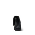 20C Black Caviar Quilted Classic Flap Medium Gold Hardware - Image 3