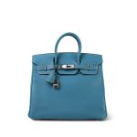 HAC 28 Bleu Jean Togo Palladium Plated [J] Stamp