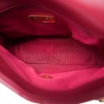 20A Red Lambskin Quilted 19 Flap Small Mixed Hardware - Image 11
