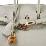 Birkin 25 Beton Togo Rose Gold Plated D Stamp - Image 4