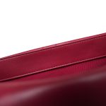 20A Red Lambskin Quilted 19 Flap Small Mixed Hardware - Image 12