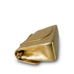 Gold Lambskin Quilted Classic Flap Small Aged Gold Hardware - Image 12