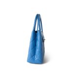 24P Blue Nano Kelly Shopper Aged Gold Hardware - Image 17