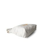 23C White Calfskin Quilted 22 Hobo Bag Small Aged Gold Hardware - Image 6