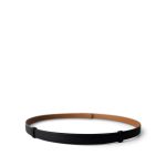 Kelly Belt Noir Epsom Gold Plated B Stamp - Image 3