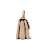 Beige/ Nude Lambskin Quilted Small Trendy CC Light Gold Hardware - Image 6
