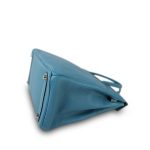 HAC 28 Bleu Jean Togo Palladium Plated [J] Stamp - Image 11