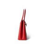 Vintage Red Kelly Top Handle Gold Hardware - Image 3