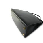 Kelly 32 Black Box Calfskin Gold Plated [C] Stamp - Image 8