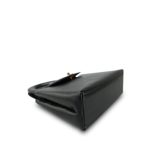 Black Caviar Quilted Kelly Shopper Gold Hardware - Image 9