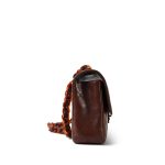 Vintage Brown Lambskin Quilted Single Flap Medium Tortoiseshell Hardware - Image 5