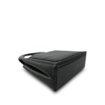 Black Caviar Quilted Kelly Shopper Gold Hardware - Image 12