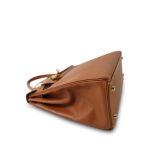 Kelly 32 Gold Epsom Gold Plated B Square Stamp - Image 17