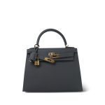 Kelly Sellier 28 Graphite Epsom Gold Plated W Stamp - Image 16