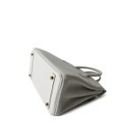 Birkin 25 Gris Pale Togo Gold Plated B Stamp - Image 13