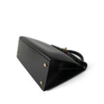 Kelly Sellier 28 Black Box Calfskin Gold Plated (L) Stamp - Image 12