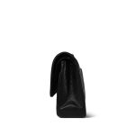 Black Caviar Quilted Medium Classic Flap GHW - Image 8