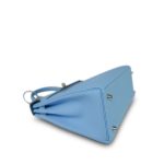 Kelly 28 Retourne Candy Celeste Mykonos Epsom Palladium Plated [O] Stamp - Image 17
