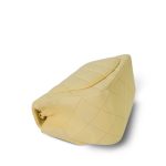 21C Light Yellow Lambskin Quilted Mini Square Flap Light Gold Hardware - Image 12