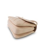 Beige/ Nude Lambskin Quilted Small Trendy CC Light Gold Hardware - Image 8