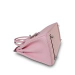 Birkin 25 Rose Sakura Swift Palladium Plated D Stamp - Image 8