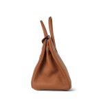 Birkin 30 Gold Veau Togo Gold Plated M Square Stamp - Image 8