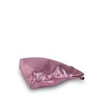 24B Pink Metallic Calfskin Quilted 22 Hobo Bag Small Pink/Silver Hardware - Image 12
