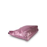 24B Pink Metallic Calfskin Quilted 22 Hobo Bag Small Pink/Silver Hardware - Image 13