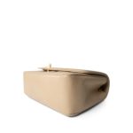 Light Beige Lambskin Quilted Diana Flap Small Gold Hardware - Image 3