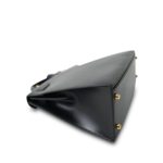 Kelly 32 Black Box Calfskin Gold Plated C Square Stamp - Image 16